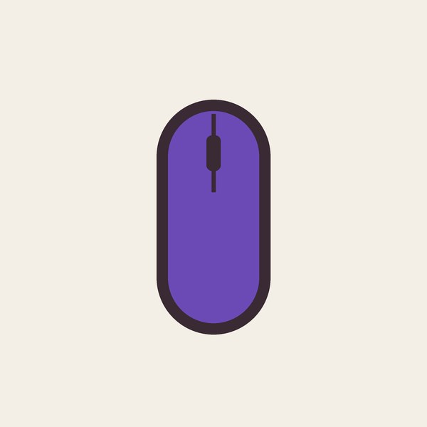 Mouse Nirkabel Senyap